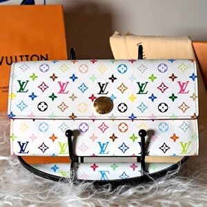 Louis Vuitton Takashi Murakami Sarah Wallet